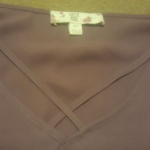 Chiffon cross front Blouse
